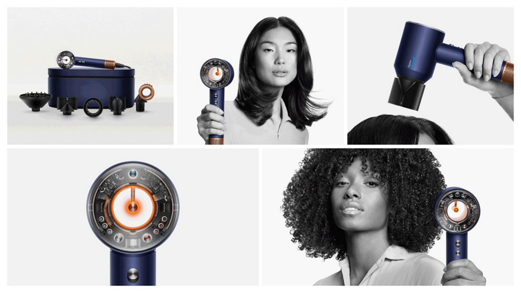 Dyson Supersonic Nural-haardroger – Steil + Golvend