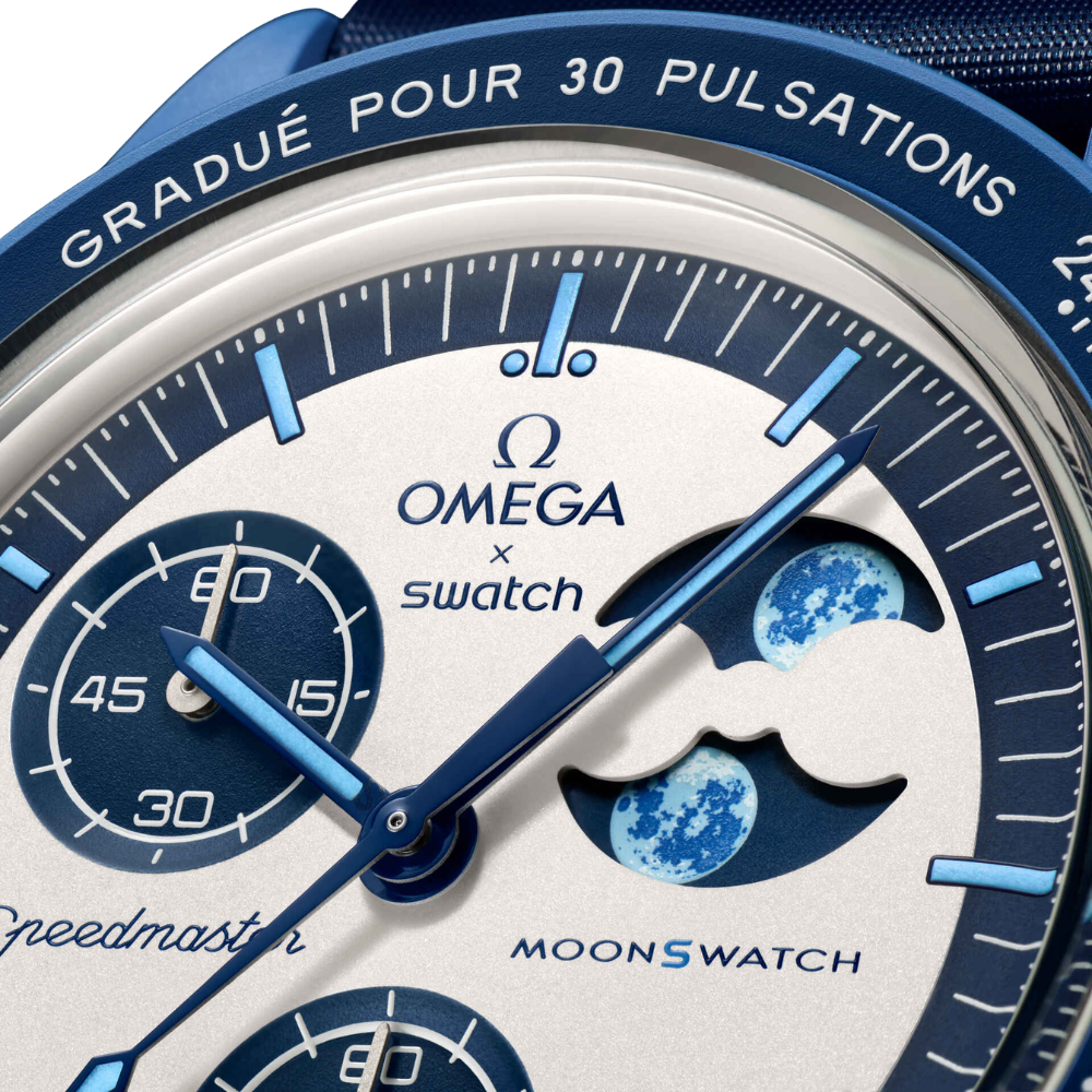 OMEGA x Swatch Bioceramic MoonSwatch Mission to the Super Blue Moonphase