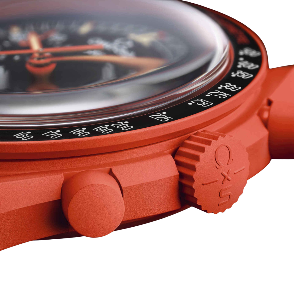 Swatch x Omega Bioceramic Moonswatch Mission On Earth Lava
