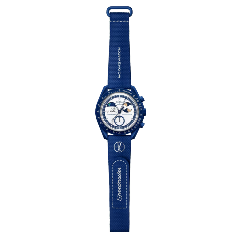 OMEGA x Swatch MoonSwatch Earthphase Moonshine Gold Hunter’s Moon Watch