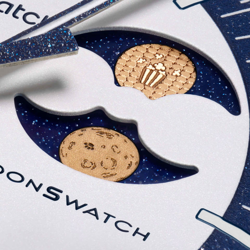 OMEGA x Swatch MoonSwatch Earthphase Moonshine Gold Hunter’s Moon Watch