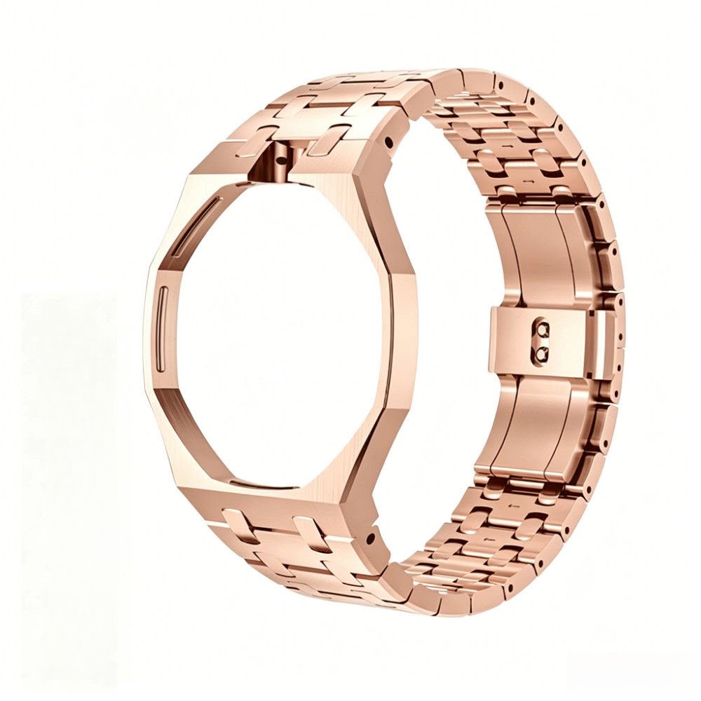 Premium Rosegold Watch Strap & Case for Swatch Royal Pop