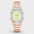 Premium Rosegold Watch Strap & Case for Swatch Royal Pop
