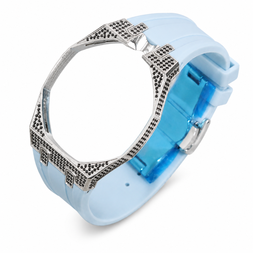 Premium Diamond Look Watch Conversion Kit for Swatch Royal Pop