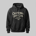 California Surf Club Vintage Heavyweight Pullover Hoodie - Washed Charcoal