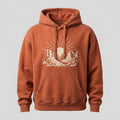 Desert Canyon Sunburst Pigment-Dyed Heavyweight Hoodie - Terracotta Rust