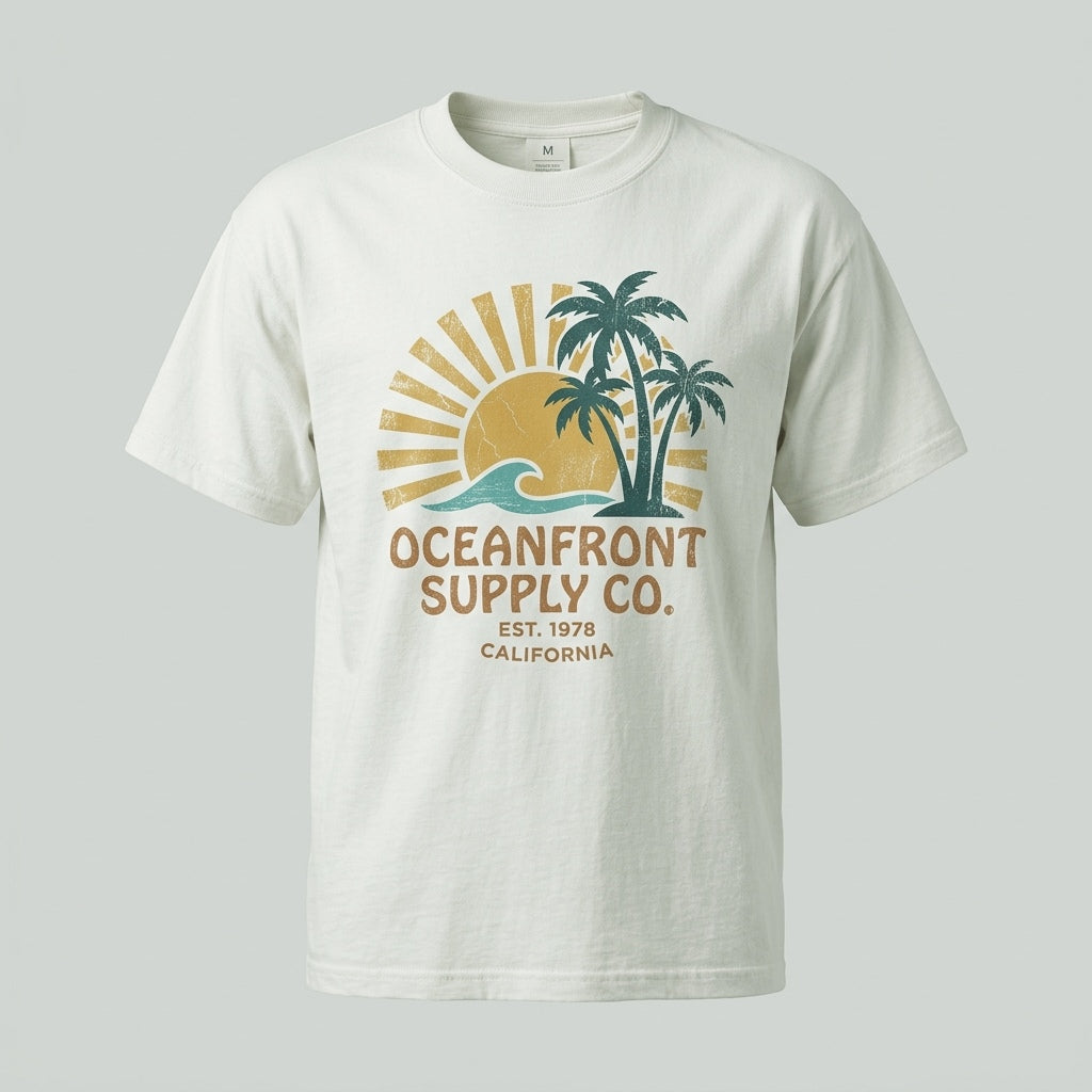 Santa Lucia Mountain Pines Vintage Heavyweight T-Shirt - Vintage Sage Green
