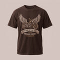California Coastline Highway 1 Heritage Heavyweight T-Shirt - Washed Terracotta